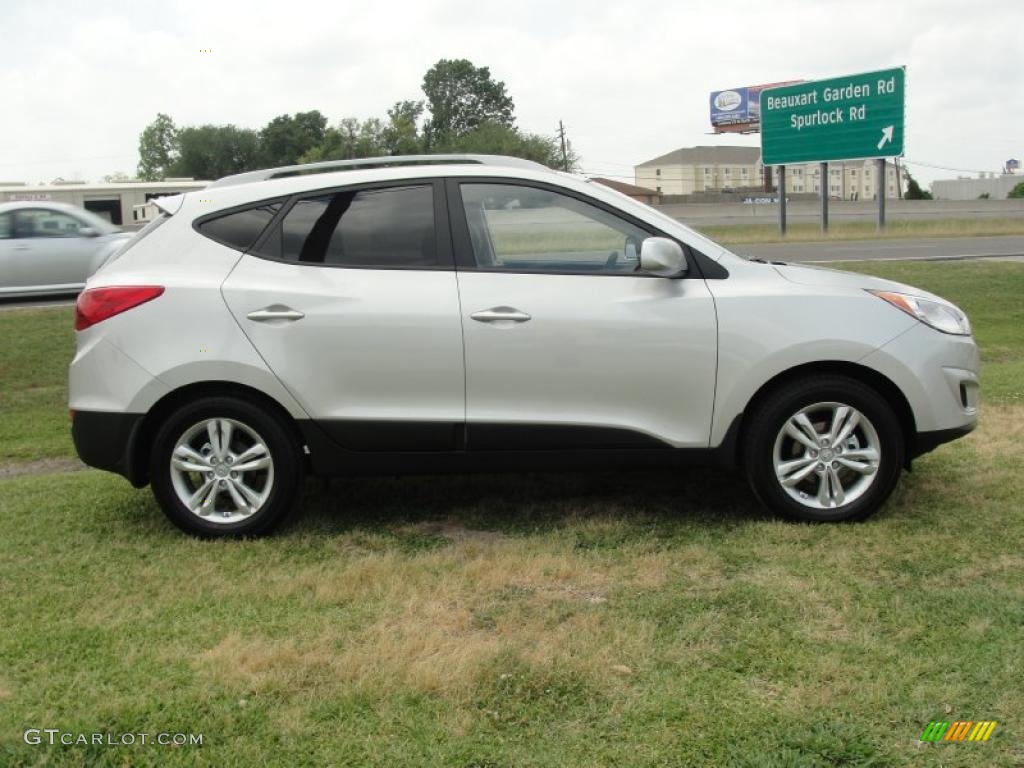 Diamond Silver 2011 Hyundai Tucson GLS Exterior Photo #48278923