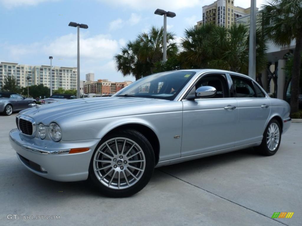 Liquid Silver Metallic 2007 Jaguar XJ XJ8 Exterior Photo #48279130