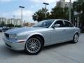 Liquid Silver Metallic 2007 Jaguar XJ XJ8 Exterior