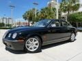 Ebony Black 2007 Jaguar S-Type 4.2