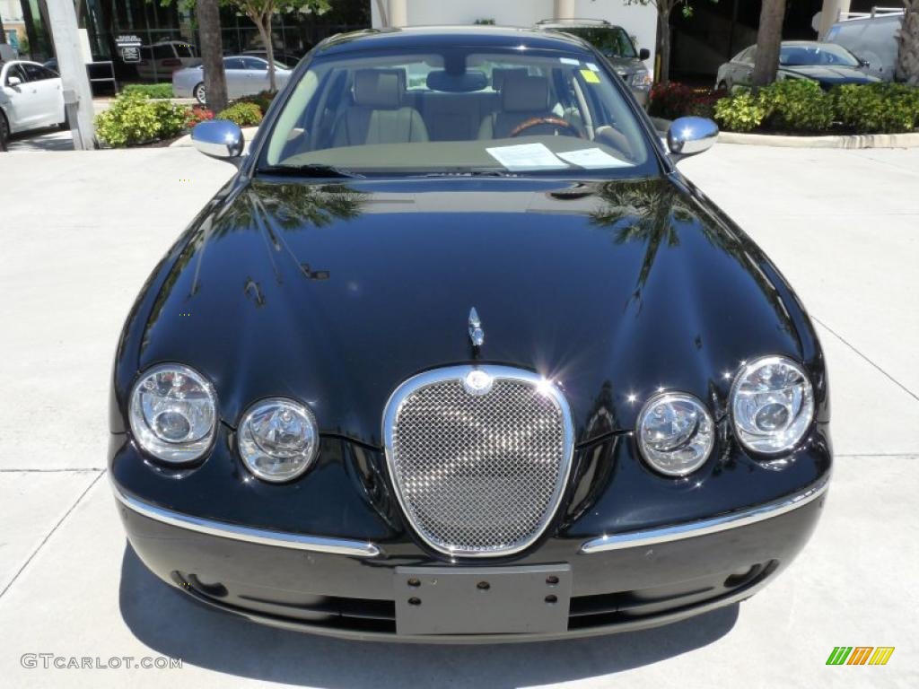 Ebony Black 2007 Jaguar S-Type 4.2 Exterior Photo #48279619