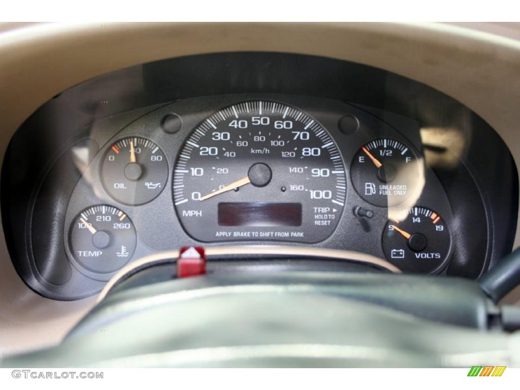 2002 GMC Safari SLE Passenger Conversion Gauges Photos