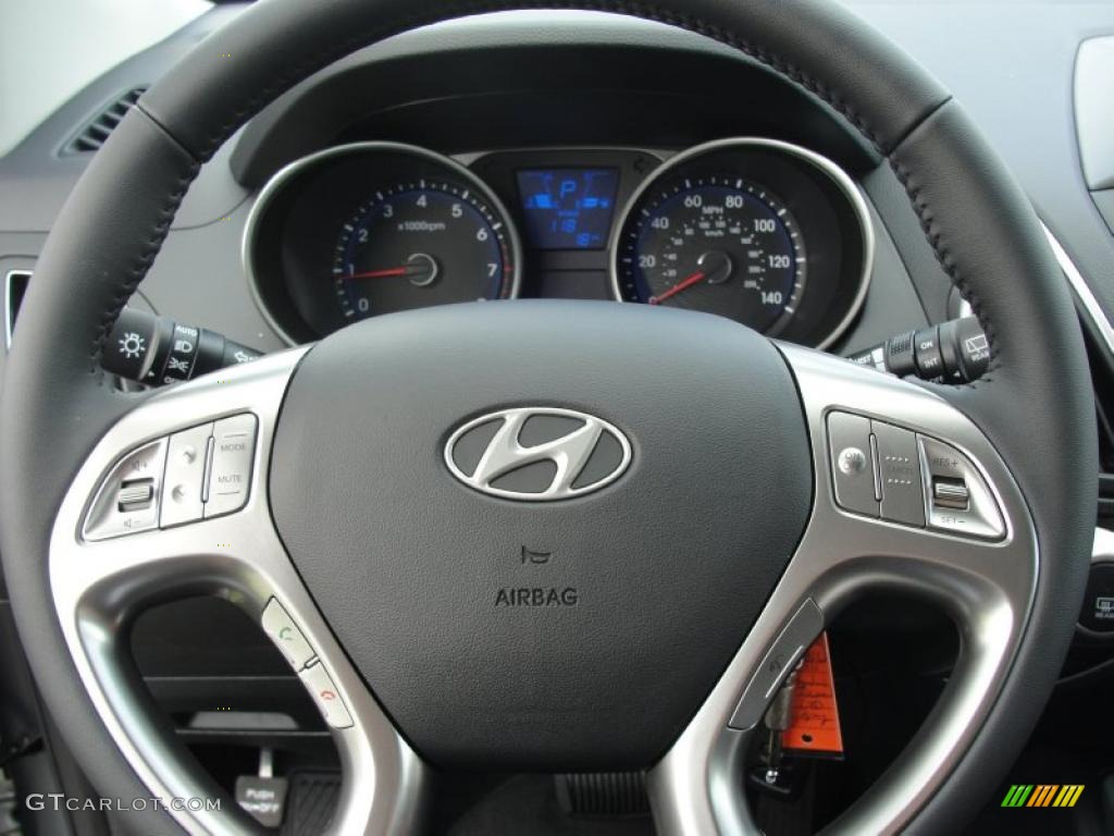 2011 Hyundai Tucson Limited Gauges Photo #48279943