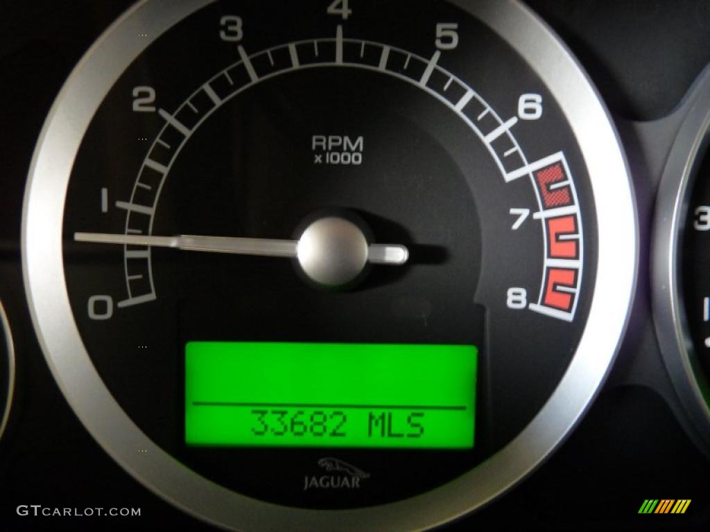 2007 Jaguar S-Type 4.2 Gauges Photo #48280030