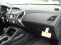 Black 2011 Hyundai Tucson GLS Dashboard