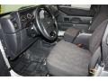 Dark Slate Gray 2005 Jeep Wrangler SE 4x4 Interior Color