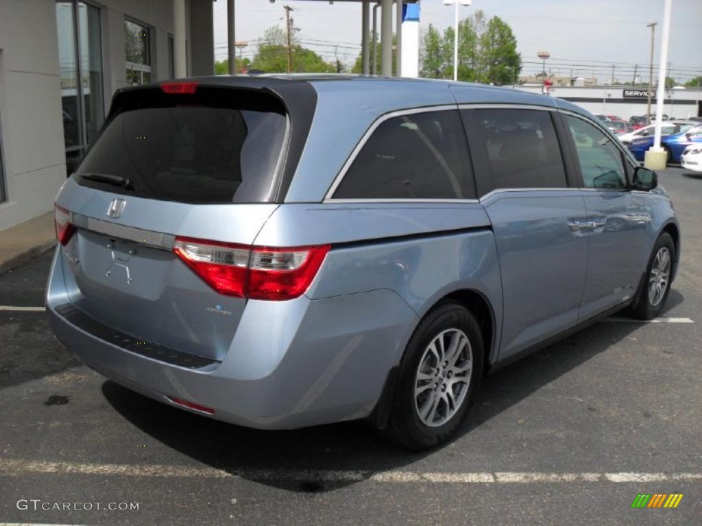 Celestial Blue Metallic 2011 Honda Odyssey EX-L Exterior Photo #48281659
