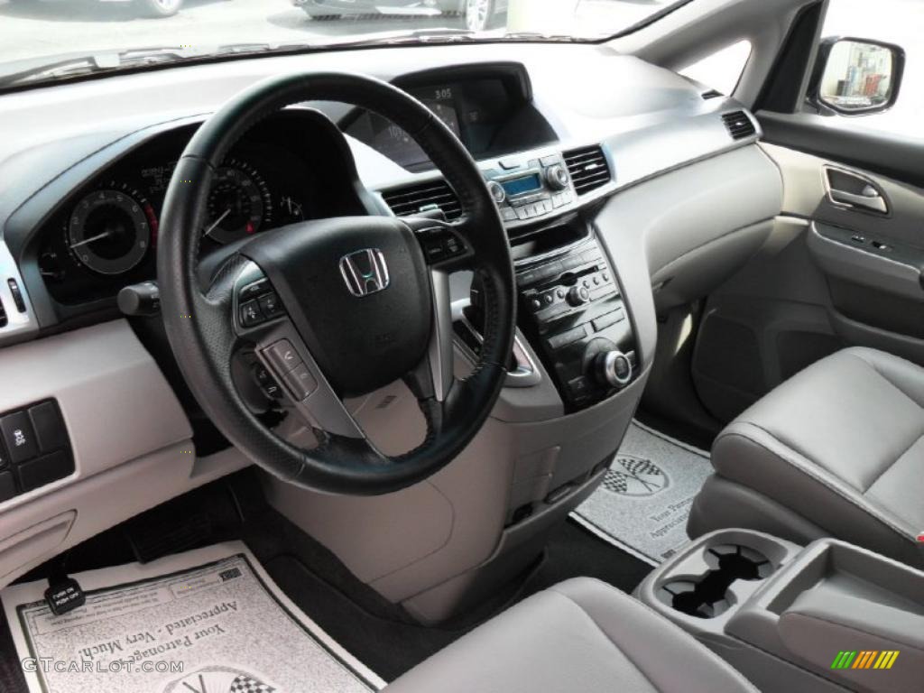 Gray Interior 2011 Honda Odyssey EX-L Photo #48282073