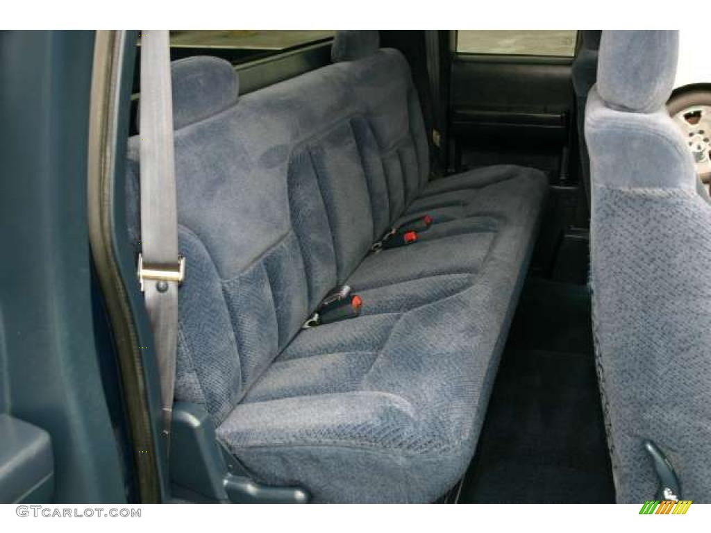 Blue Interior 1998 Chevrolet C/K C1500 Extended Cab Photo #48282133