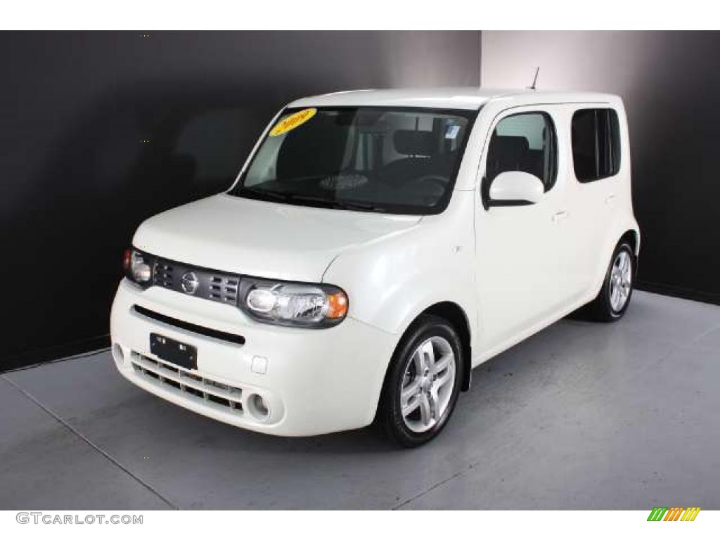 White Pearl 2009 Nissan Cube 1.8 SL Exterior Photo #48282157