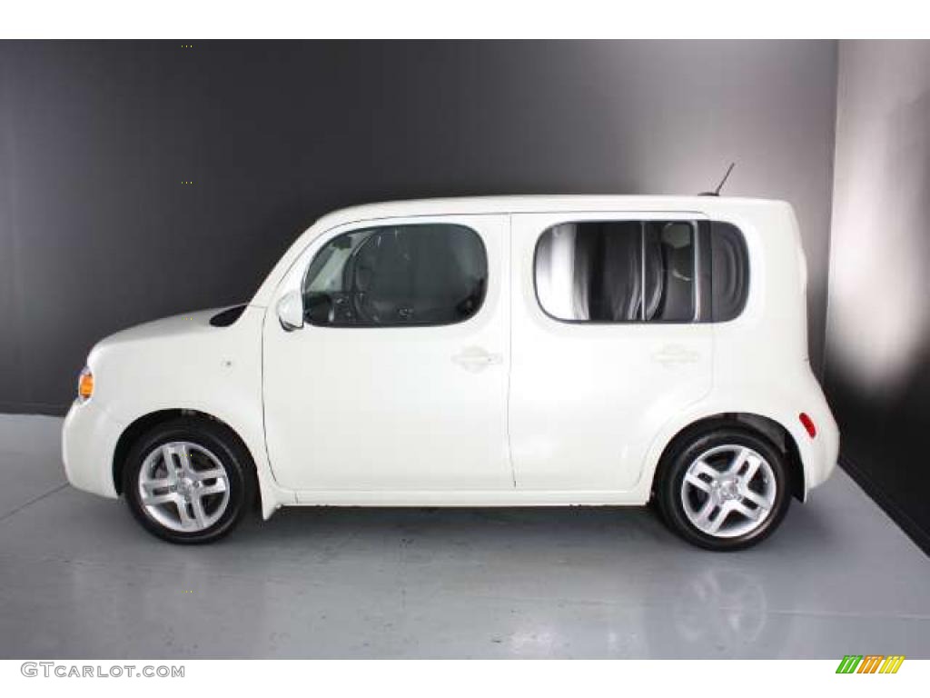 White Pearl 2009 Nissan Cube 1.8 SL Exterior Photo #48282184