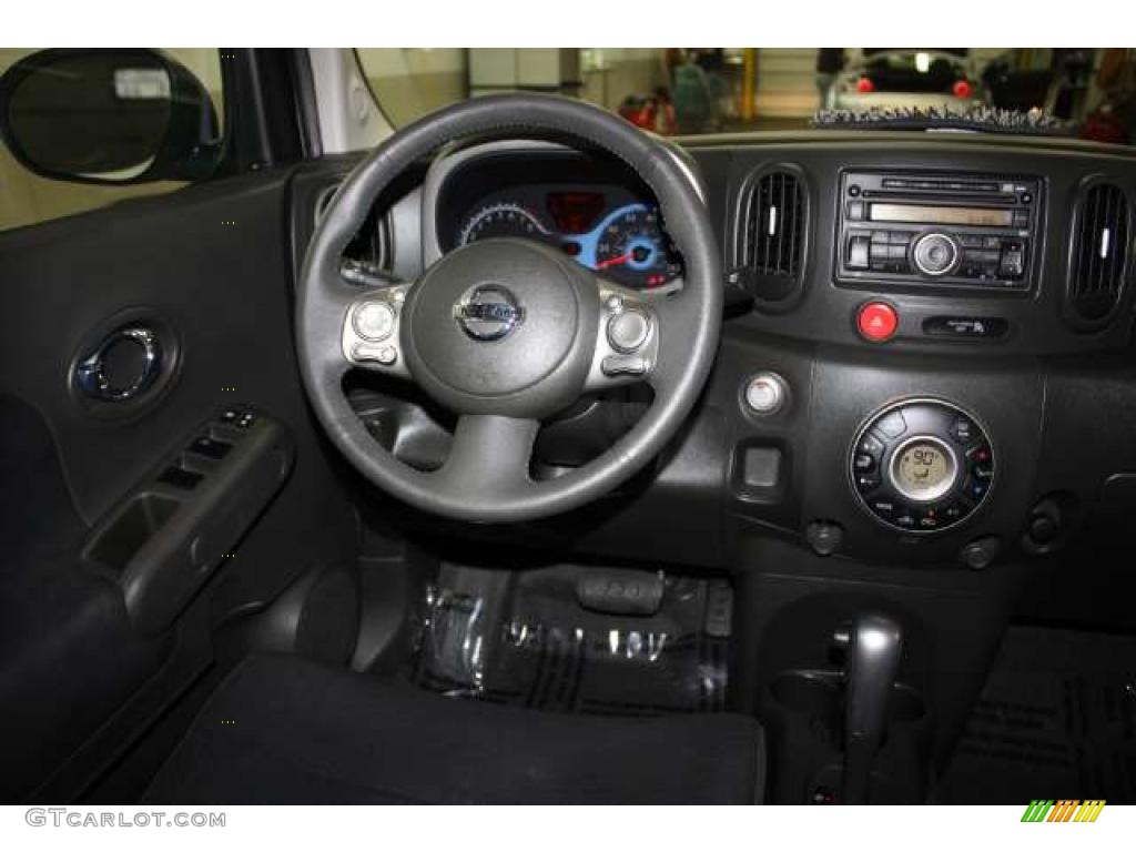2009 Nissan Cube 1.8 SL Black Steering Wheel Photo #48282427