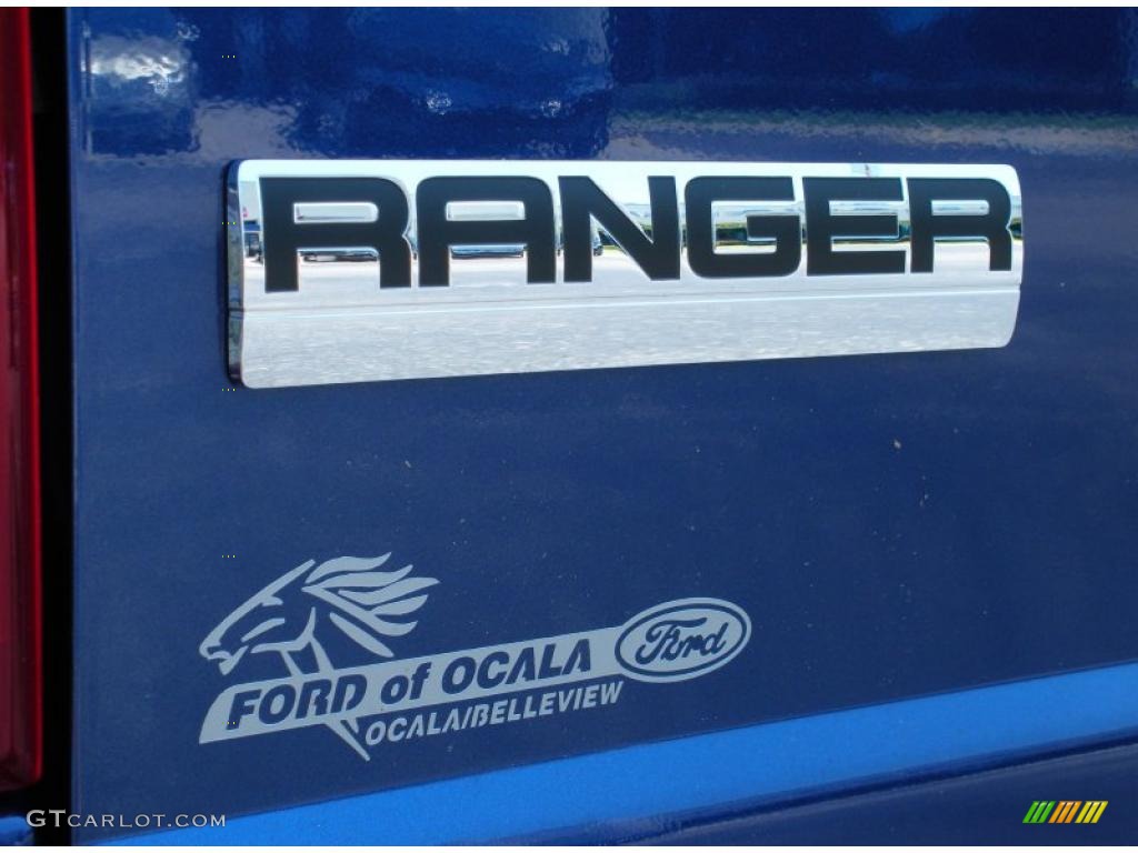 2011 Ranger Sport SuperCab 4x4 - Vista Blue Metallic / Medium Dark Flint photo #4