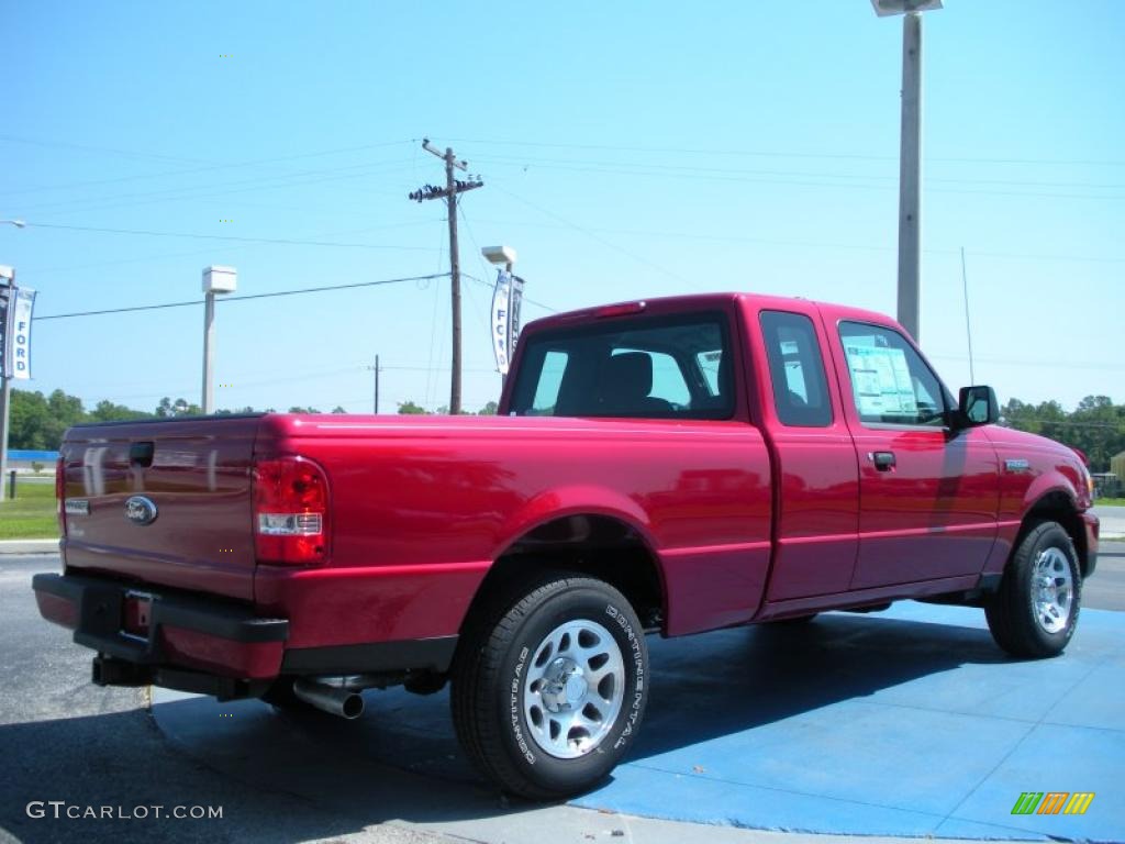 Redfire Metallic 2011 Ford Ranger XLT SuperCab Exterior Photo #48283234