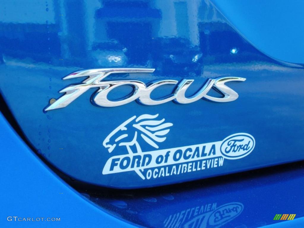 2012 Focus SE Sport Sedan - Blue Candy Metallic / Two-Tone Sport photo #4