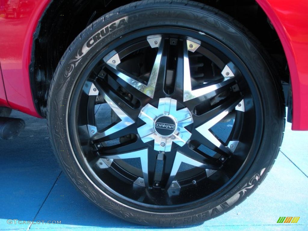 2009 Nissan Titan XE Crew Cab Custom Wheels Photos
