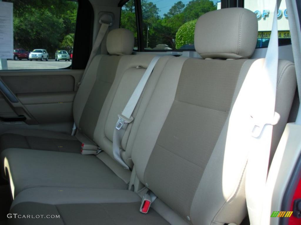 2009 Nissan Titan XE Crew Cab Interior Color Photos