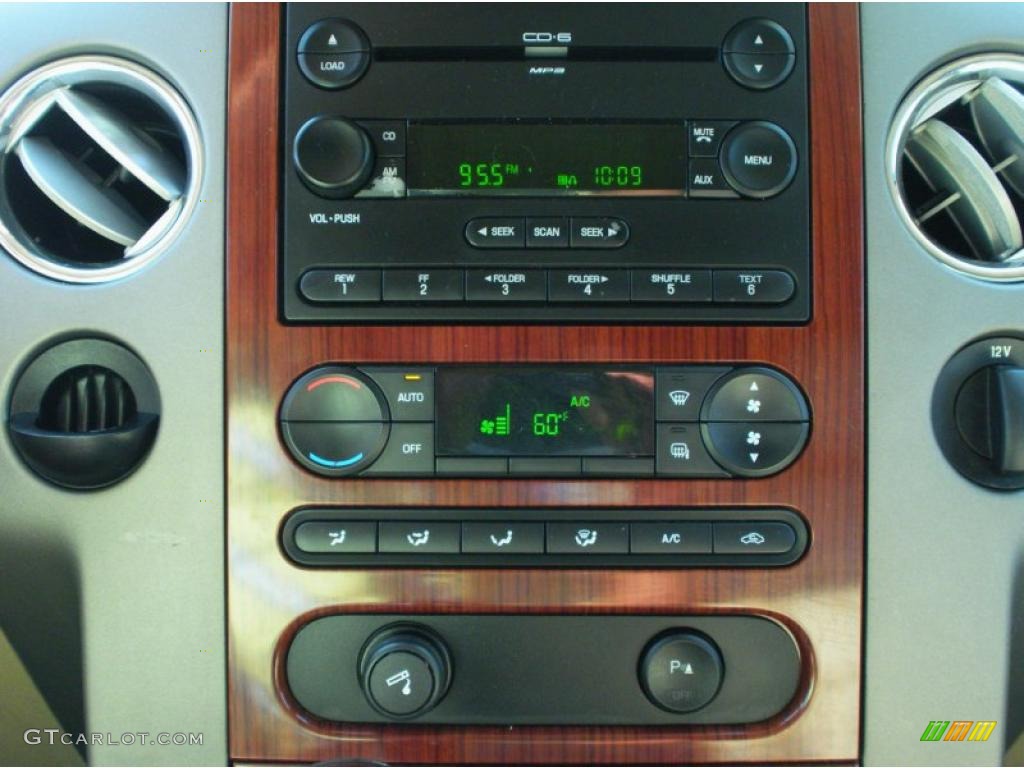 2005 F150 Lariat SuperCrew - Dark Toreador Red Metallic / Tan photo #21