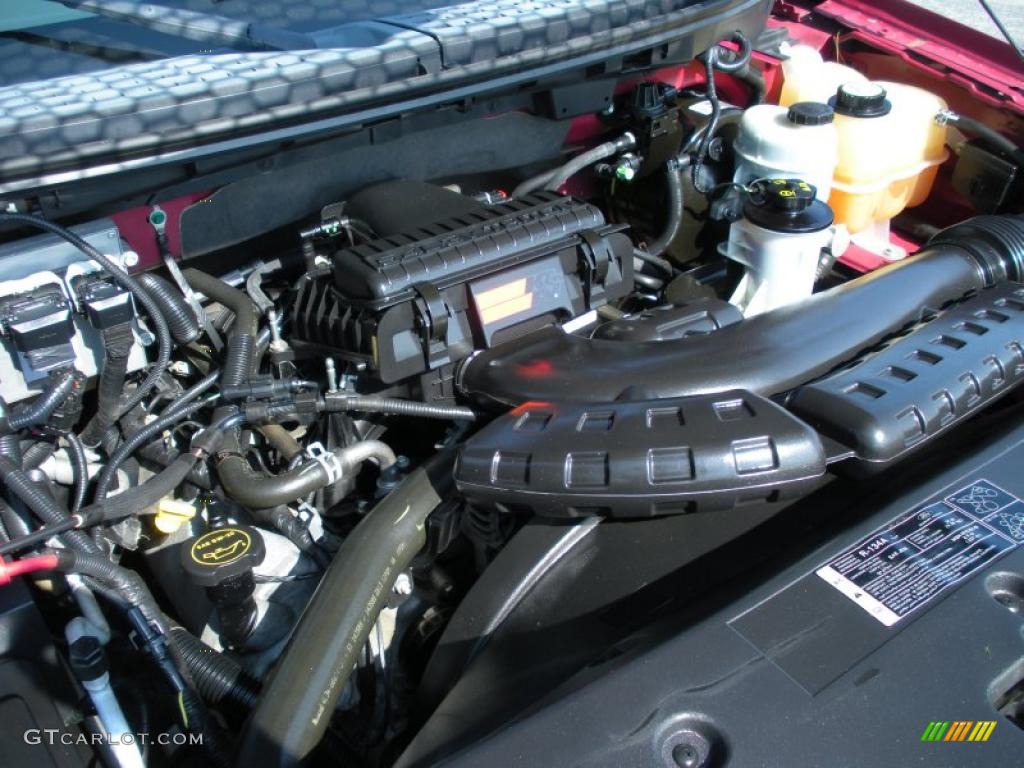 2005 F150 Lariat SuperCrew - Dark Toreador Red Metallic / Tan photo #23