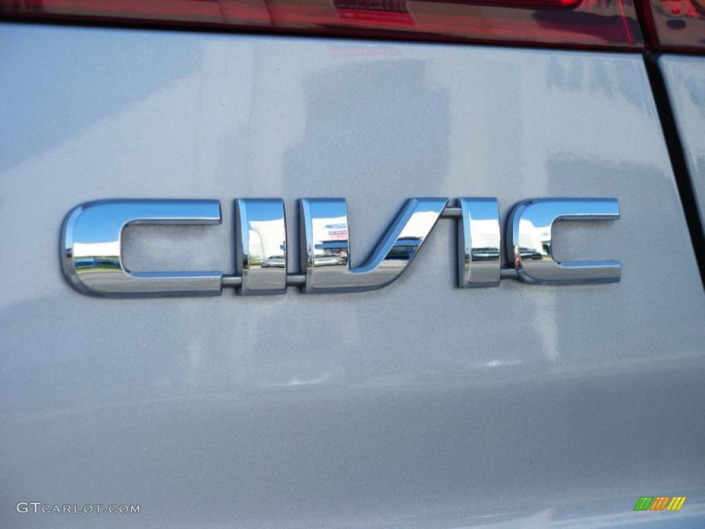 2001 Civic DX Sedan - Satin Silver Metallic / Gray photo #9