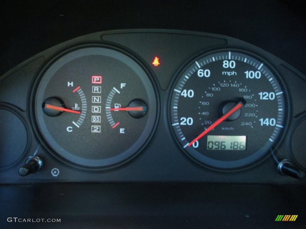 2001 Honda Civic DX Sedan Gauges Photo #48284584