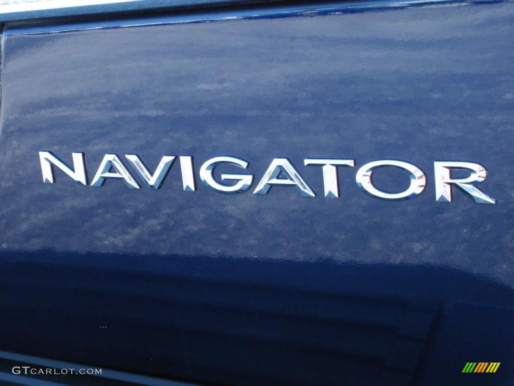 2008 Navigator Luxury - Dark Blue Pearl Metallic / Stone photo #9