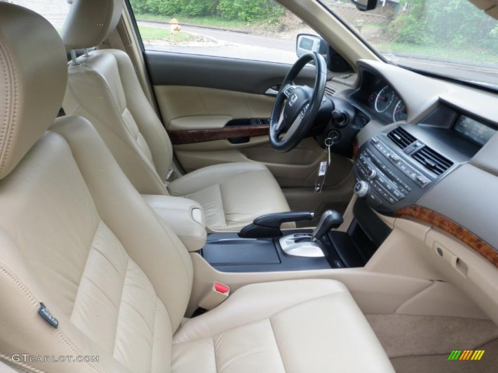 2008 Accord EX-L V6 Sedan - Basque Red Pearl / Ivory photo #23
