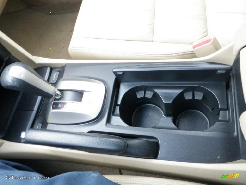2008 Accord EX-L V6 Sedan - Basque Red Pearl / Ivory photo #25