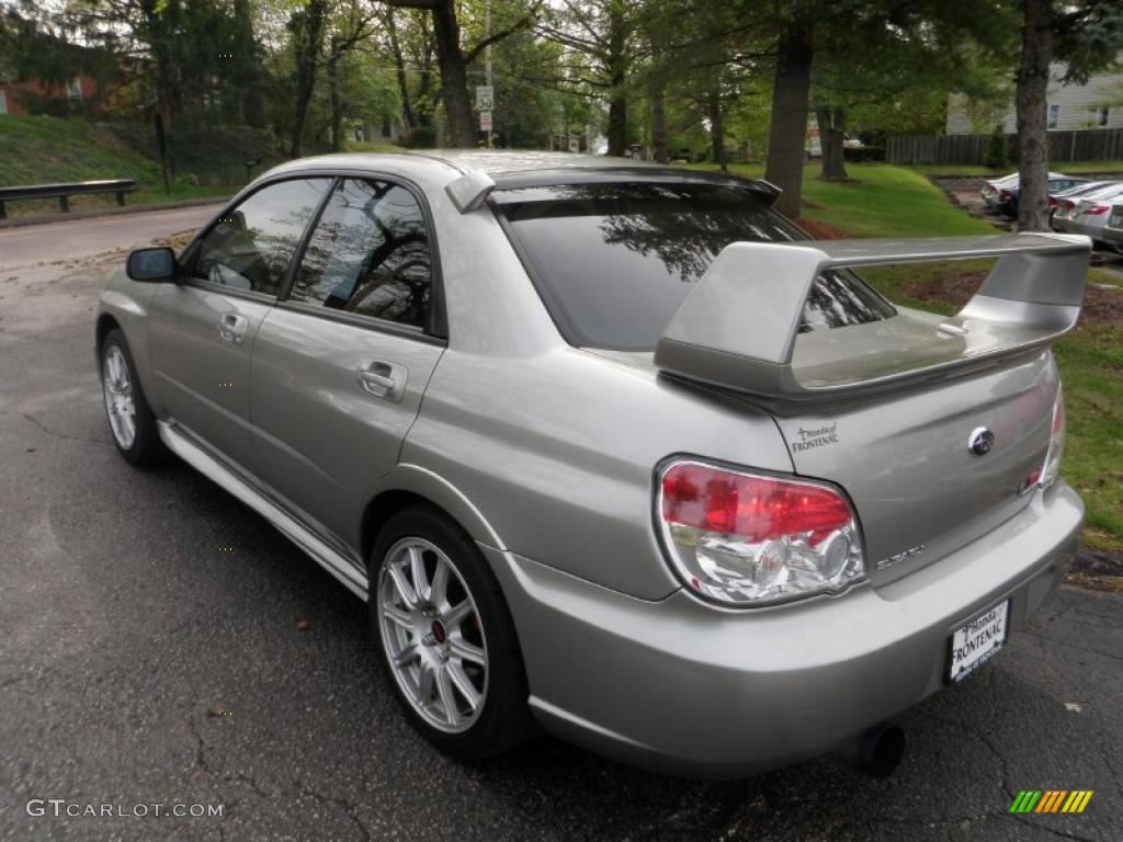 Crystal Gray Metallic 2007 Subaru Impreza WRX STi Exterior Photo #48286108