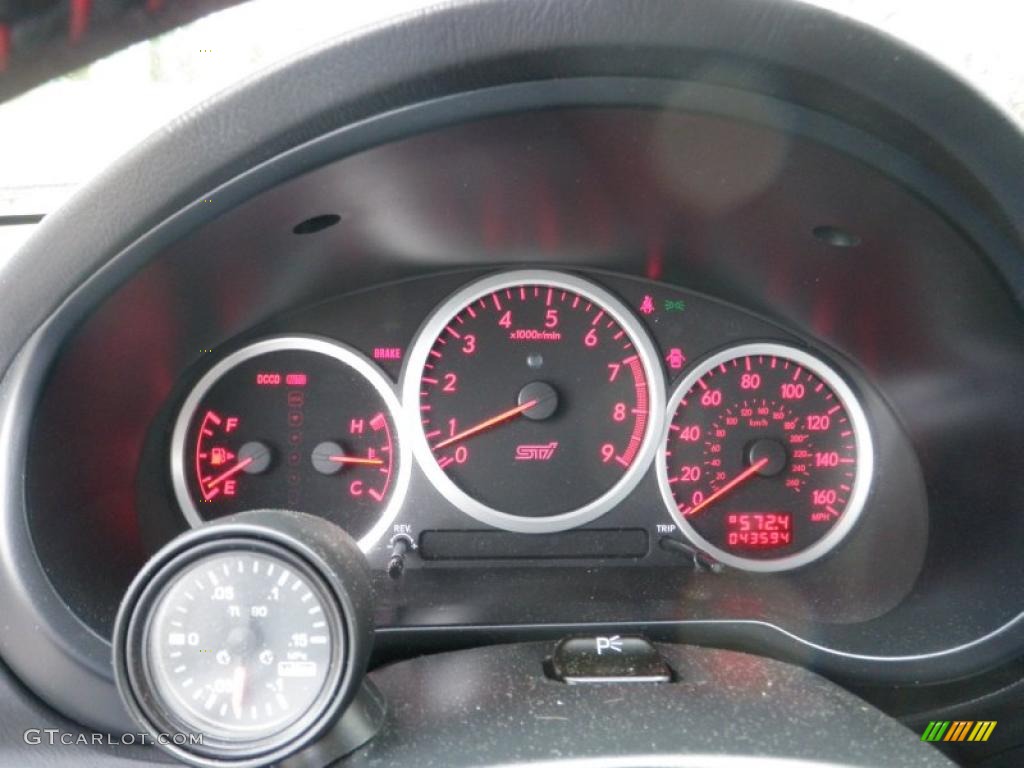 2007 Subaru Impreza WRX STi Gauges Photo #48286435
