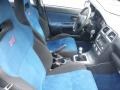 Blue Alcantara 2007 Subaru Impreza WRX STi Interior Color