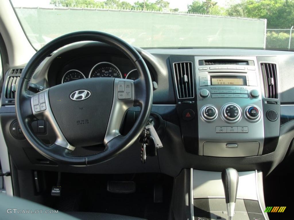 2007 Hyundai Veracruz SE Gray Dashboard Photo #48286495