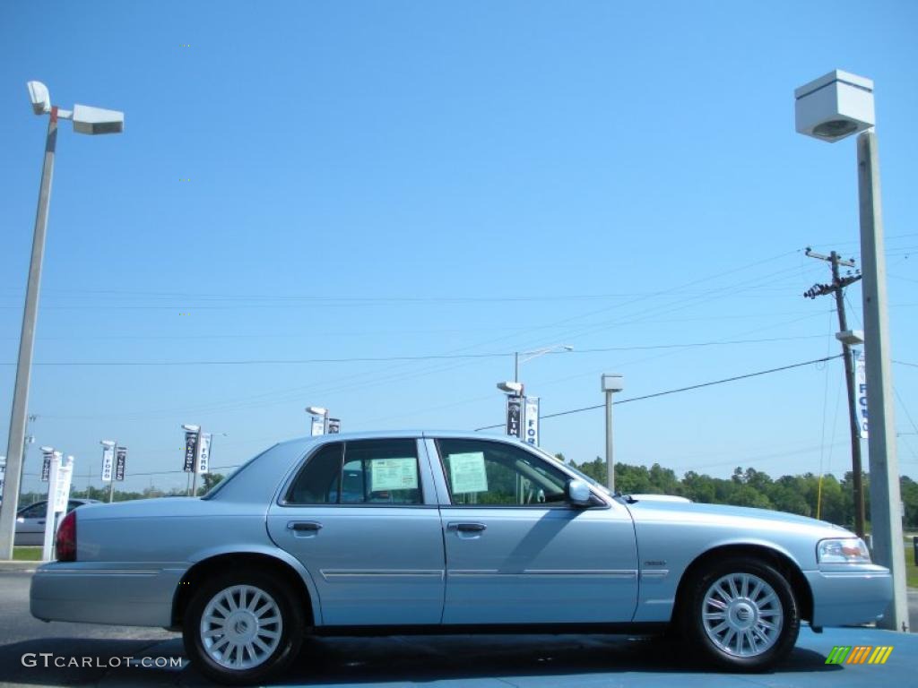 2010 Grand Marquis LS Ultimate Edition - Light Ice Blue Metallic / Medium Light Stone photo #6