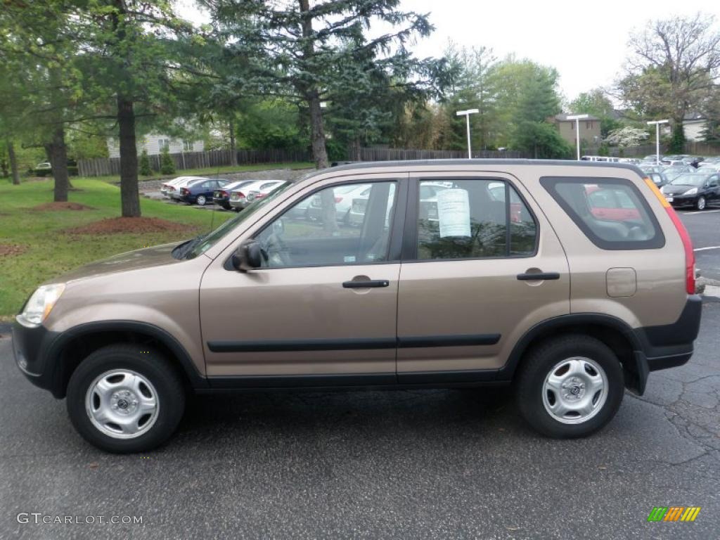 2002 CR-V LX 4WD - Mojave Mist Metallic / Saddle photo #1