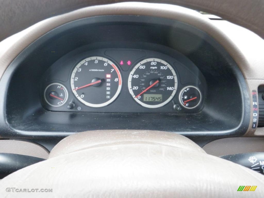 2002 Honda CR-V LX 4WD Gauges Photos