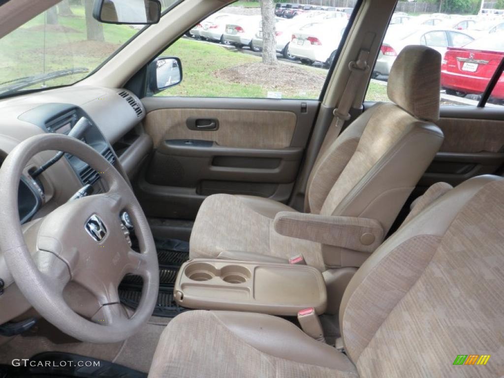 Saddle Interior 2002 Honda CR-V LX 4WD Photo #48287200