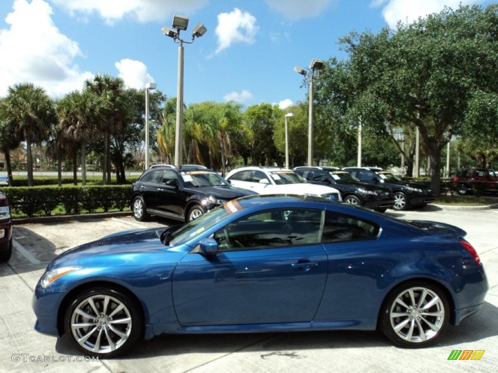 Athens Blue 2008 Infiniti G 37 S Sport Coupe Exterior Photo #48287635
