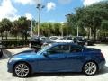 Athens Blue 2008 Infiniti G 37 S Sport Coupe Exterior