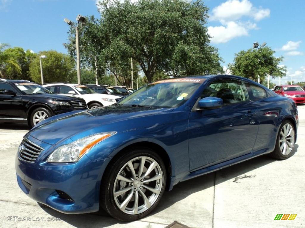 Athens Blue 2008 Infiniti G 37 S Sport Coupe Exterior Photo #48287692