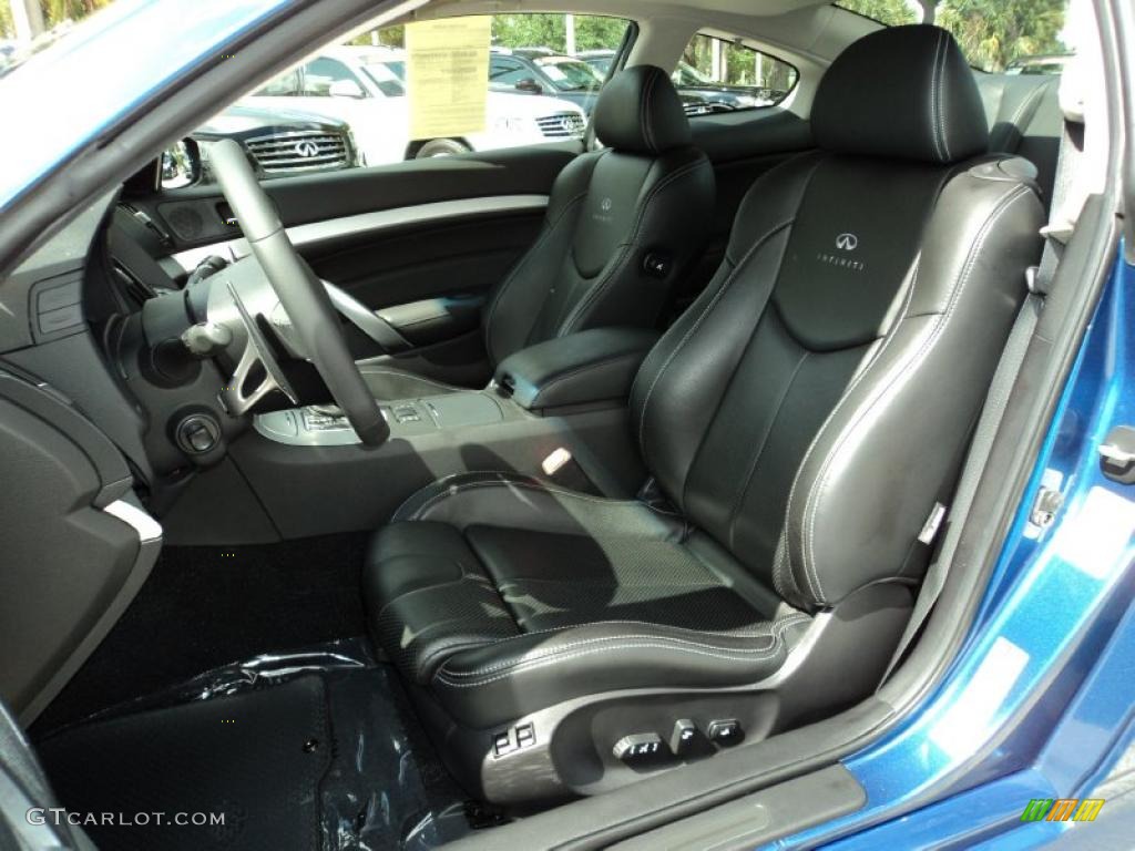 Graphite Interior 2008 Infiniti G 37 S Sport Coupe Photo #48287755