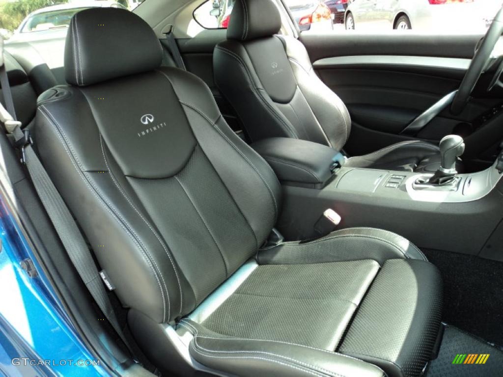 Graphite Interior 2008 Infiniti G 37 S Sport Coupe Photo #48287788