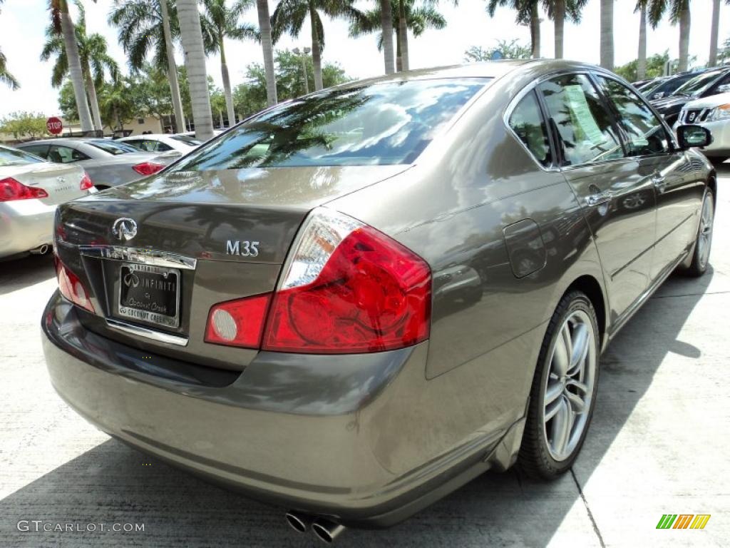 Umbria Gray Metallic 2007 Infiniti M 35 Sport Sedan Exterior Photo #48288043