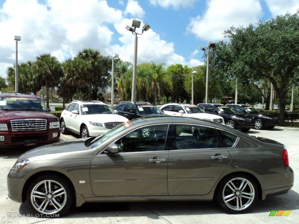 Umbria Gray Metallic 2007 Infiniti M 35 Sport Sedan Exterior Photo #48288109