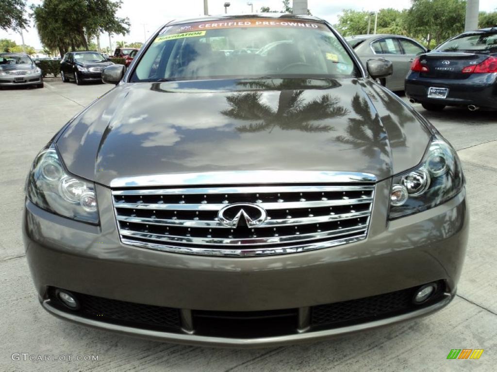 Umbria Gray Metallic 2007 Infiniti M 35 Sport Sedan Exterior Photo #48288196