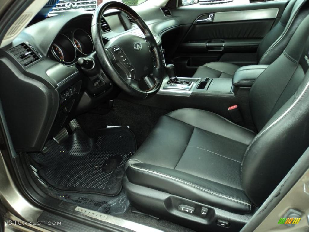 Graphite Interior 2007 Infiniti M 35 Sport Sedan Photo #48288226