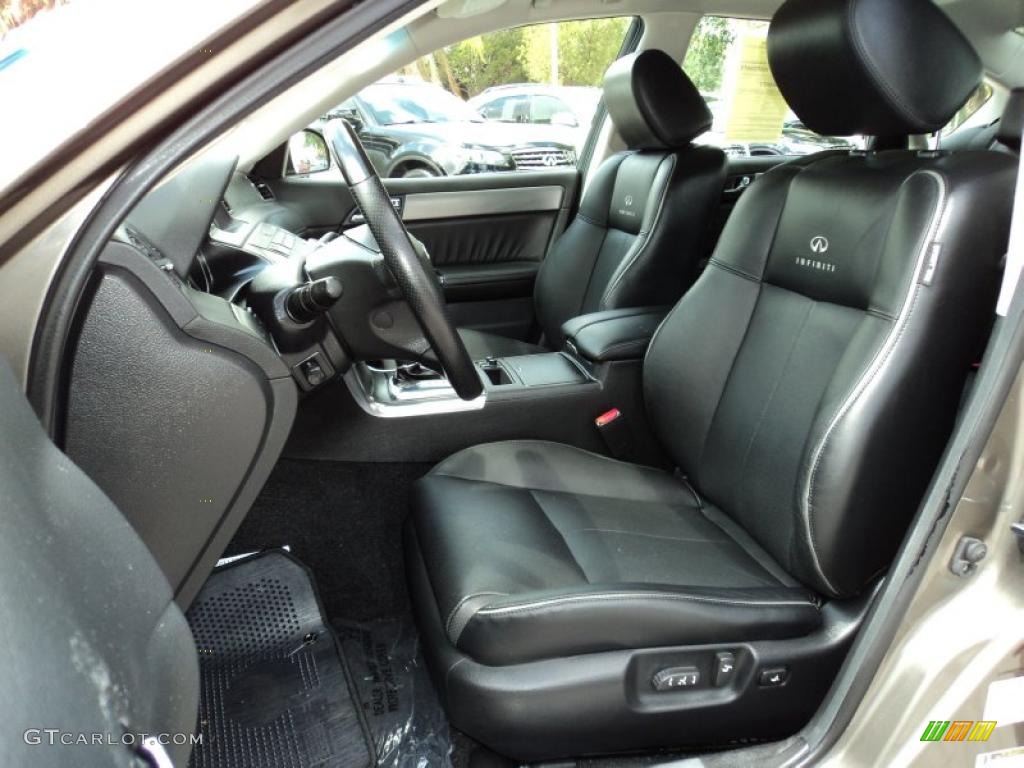 Graphite Interior 2007 Infiniti M 35 Sport Sedan Photo #48288238