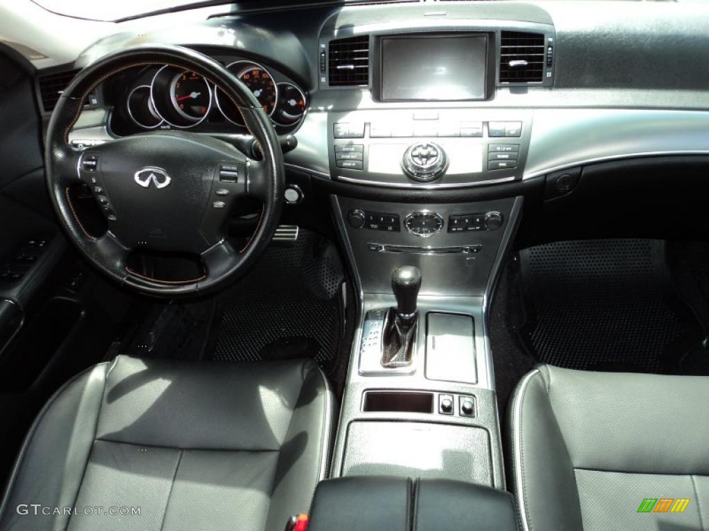2007 Infiniti M 35 Sport Sedan Graphite Dashboard Photo #48288310