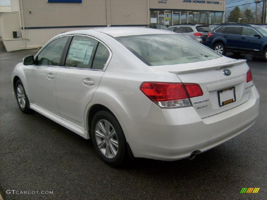 Satin White Pearl 2011 Subaru Legacy 2.5i Premium Exterior Photo #48288589