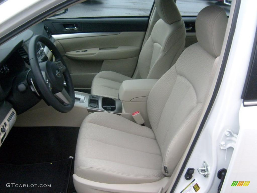 Warm Ivory Interior 2011 Subaru Legacy 2.5i Premium Photo #48288673