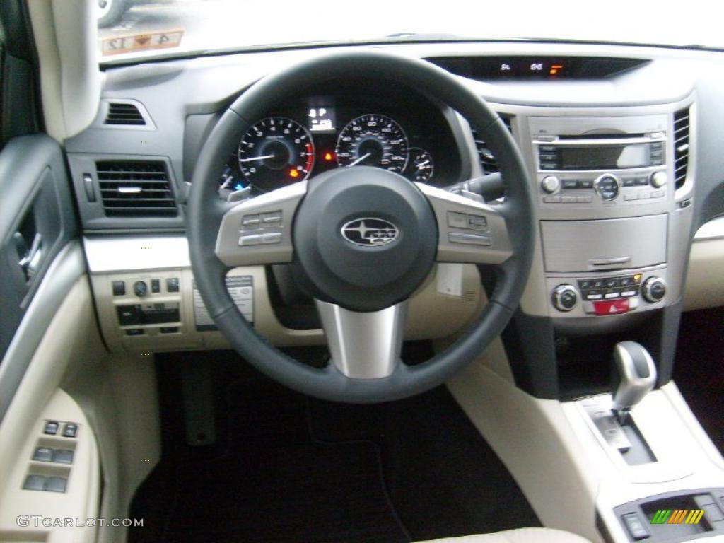 2011 Subaru Legacy 2.5i Premium Warm Ivory Dashboard Photo #48288727